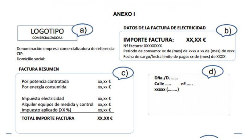 nuevo-modelo-de-factura-de-la-luz-o-electrica-1-de-octubre-2014-datos-empresa-factura-resumen