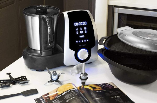 mejores robots de cocina para comprar en Robot de Cocina multifunción Cecotec Mambo Black 